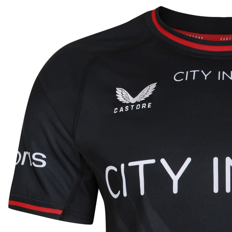 Saracens Rugby Mini Kit Kid's Castore Black Home Kit