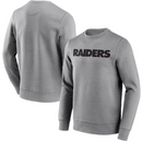 Las Vegas Raiders Sweatshirt Men's NFL Grey Top