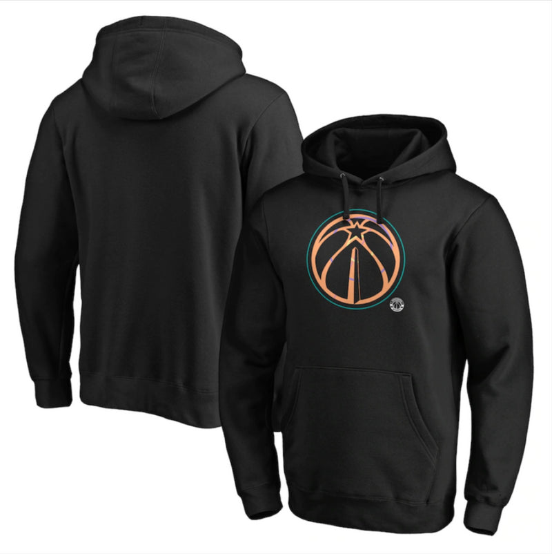 Washington Wizards Men's Hoodie NBA Pastel Logo Top