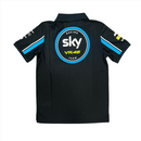Team Sky MotoGP Polo Women's Black VR46 Polo Shirt