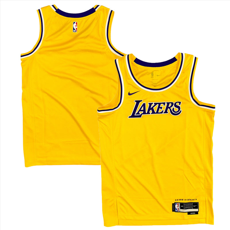 Los Angeles Lakers Jersey Men's NBA Nike Plain Icon Jersey