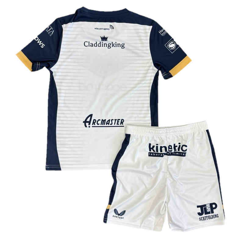 Hull Fc Rugby Mini Kit Kid's Castore White 23/24 Home Kit