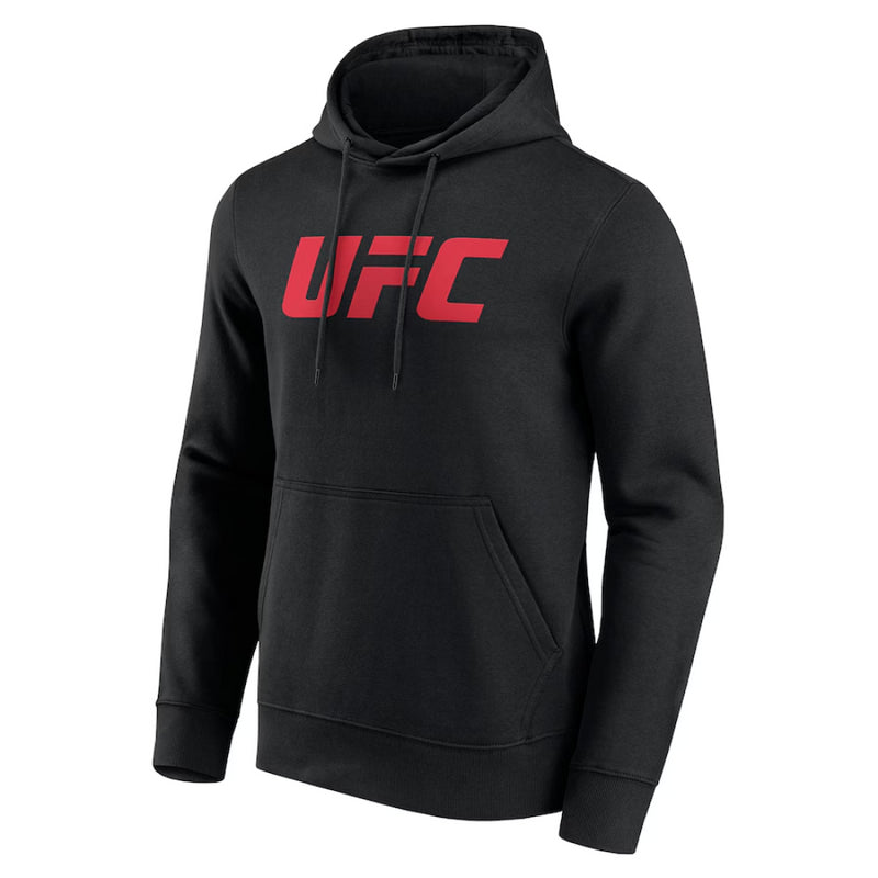 UFC Men's Logo Hoodie Black Primary Logo Hoodie