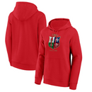 British & Irish Lions Hoodie Rugby Women's Red Graphic Hoodie