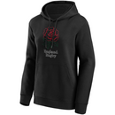 England Rugby Men's Hoodie Black Logo Graphic Hoodie