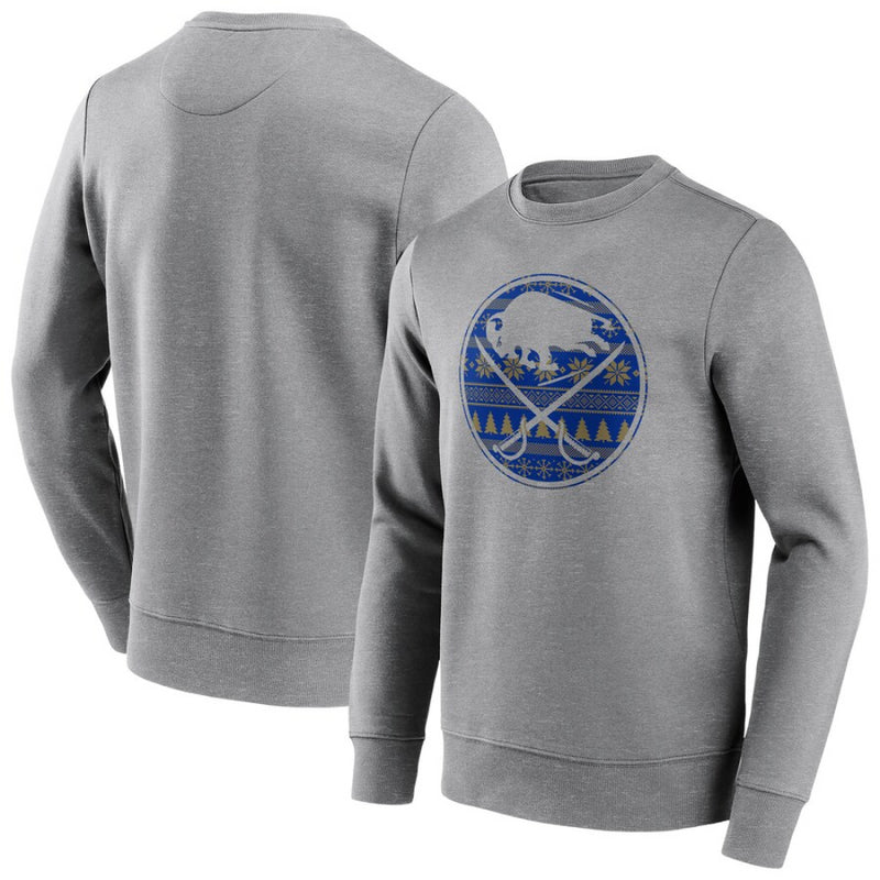 Buffalo Sabres Men's Sweatshirt NHL Christmas Graphic Sweatshirt