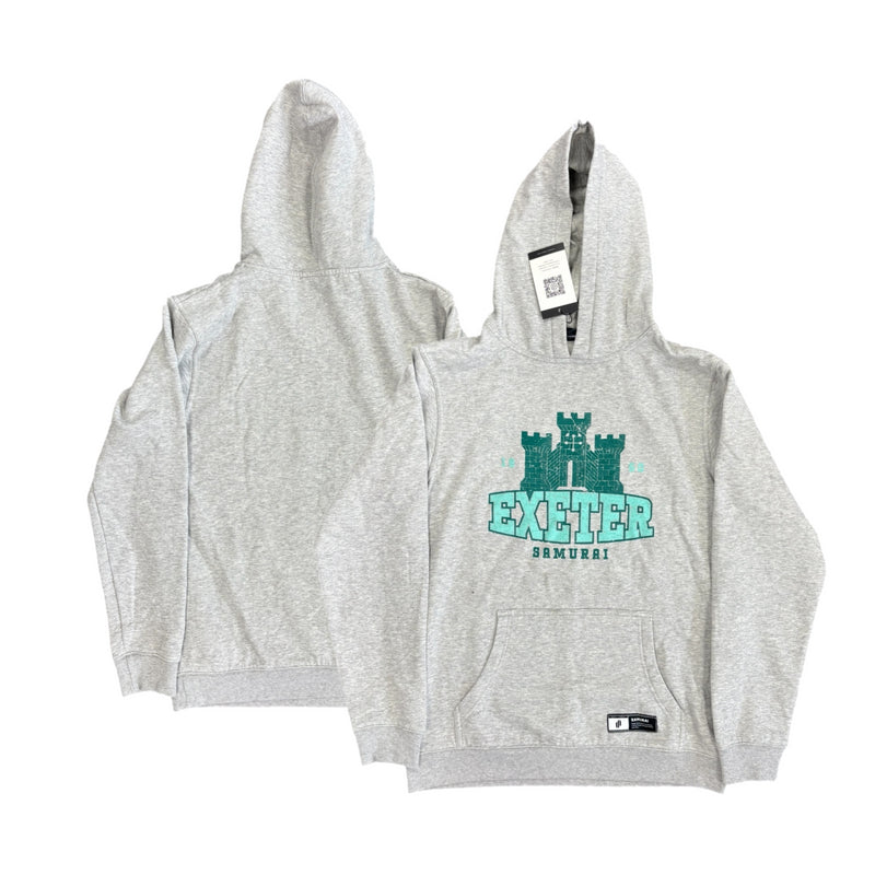 Samurai Exeter University Hoodie Men's Rugby Grey Hoodie