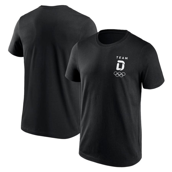 Team D Olympics T-Shirt Men's Small Logo Graphic T-Shirt