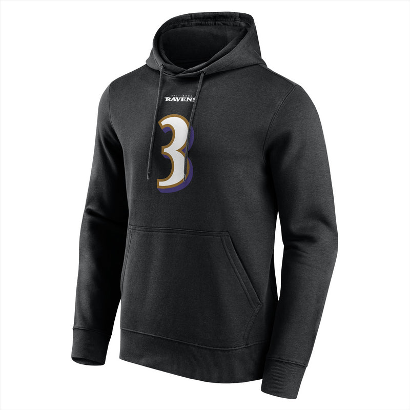 Baltimore Ravens Men's Hoodie NFL Beckham JR 3 Hoodie