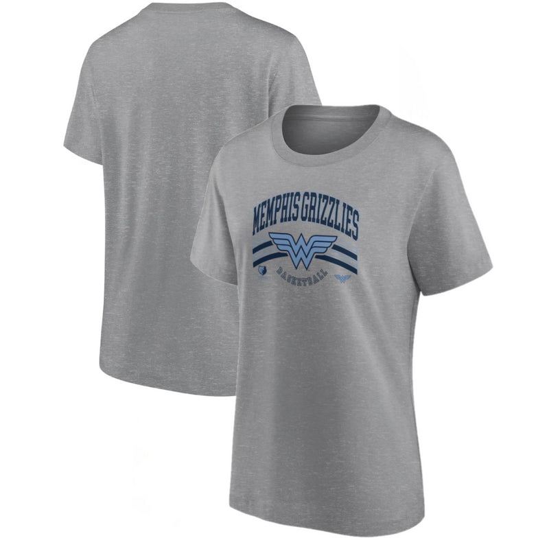 Memphis Grizzlies Women's T-Shirt NBA DC Wonder Women Top
