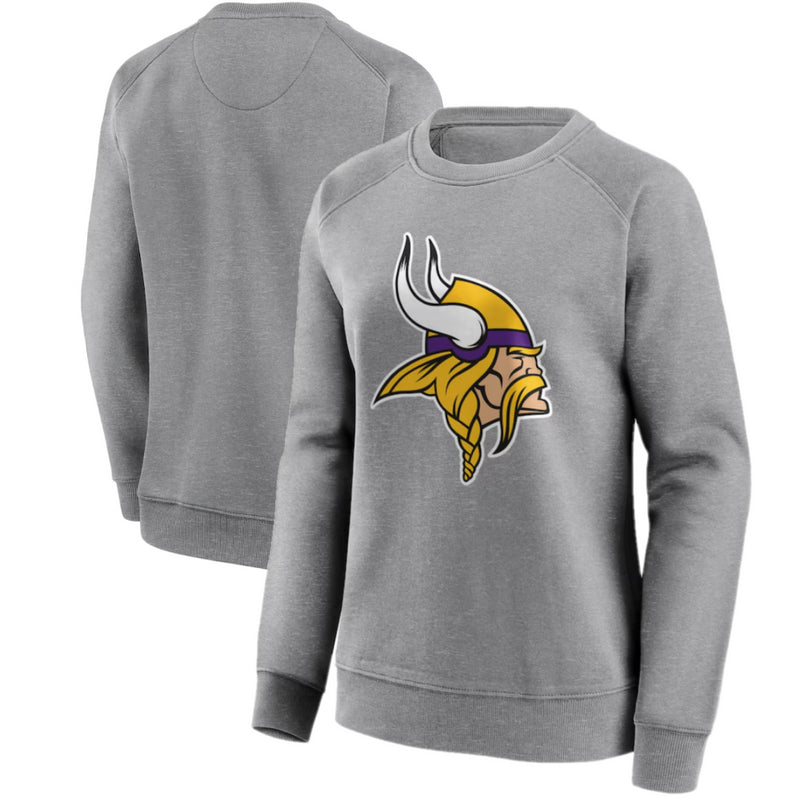 Minnesota Vikings Women's Sweatshirt NFL Neutral Logo Sweatshirt