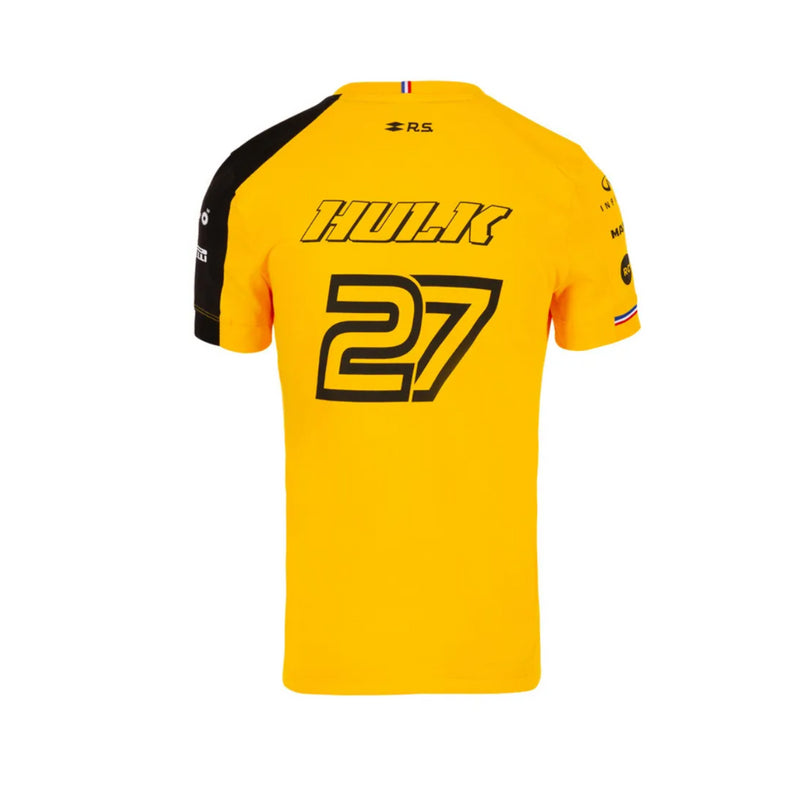 Renault Racing F1 T-Shirt Women's Le Coq Sportif Hulk 27 Top