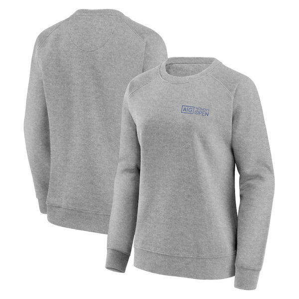 The Open Golf Sweatshirt Women's Small Logo Grey Sweatshirt