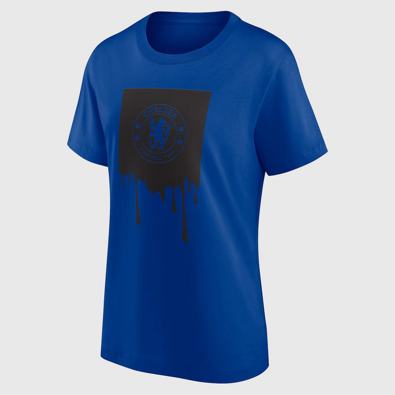 Chelsea Women's Graphic T-Shirt Football Liquify Top