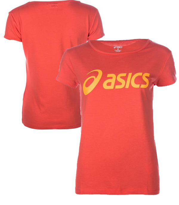 Asics Women's Training T-Shirt Coralicious Essential Logo T-Shirt