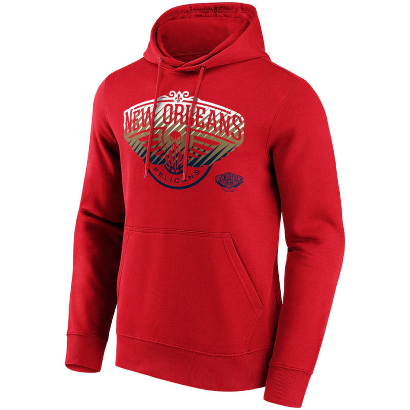 New Orleans Pelicans Hoodie NBA Men's Fade Graphic Hoodie