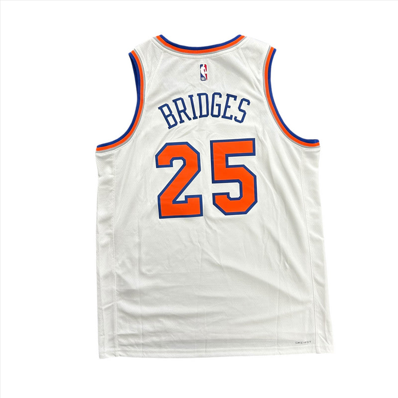 New York Knicks Jersey Kid's NBA Nike Association - Bridges