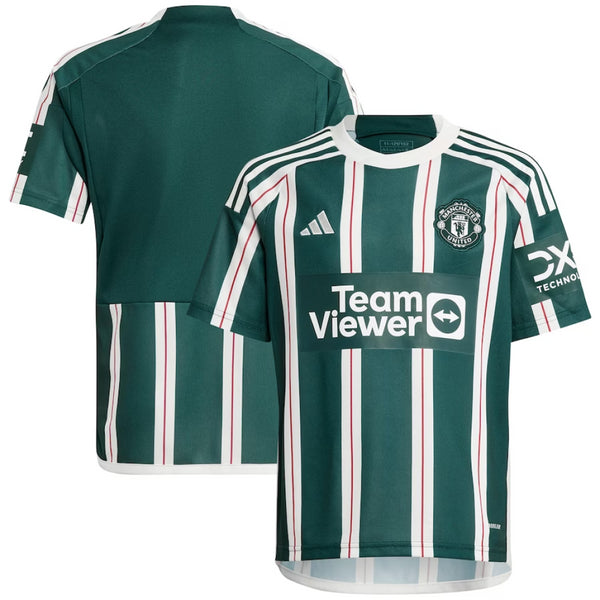 Manchester United Football Shirt adidas Away Plain Top