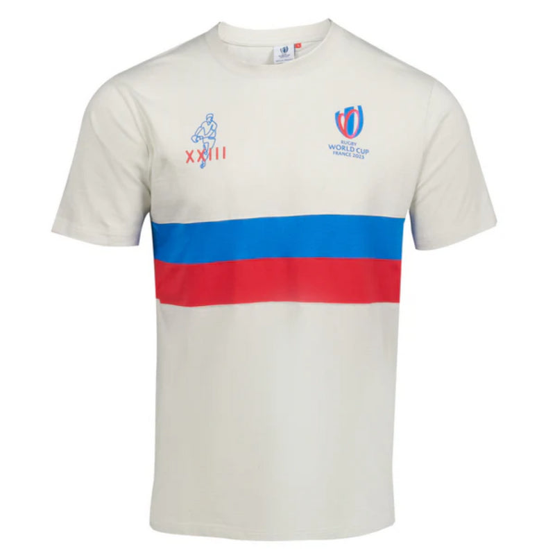 Rugby World Cup 2023 T-Shirt Men's France Cut & Sew Top