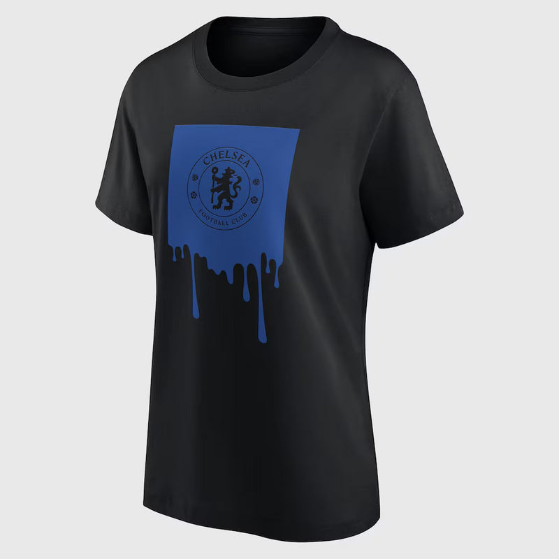 Chelsea Women's Graphic T-Shirt Football Liquify Top