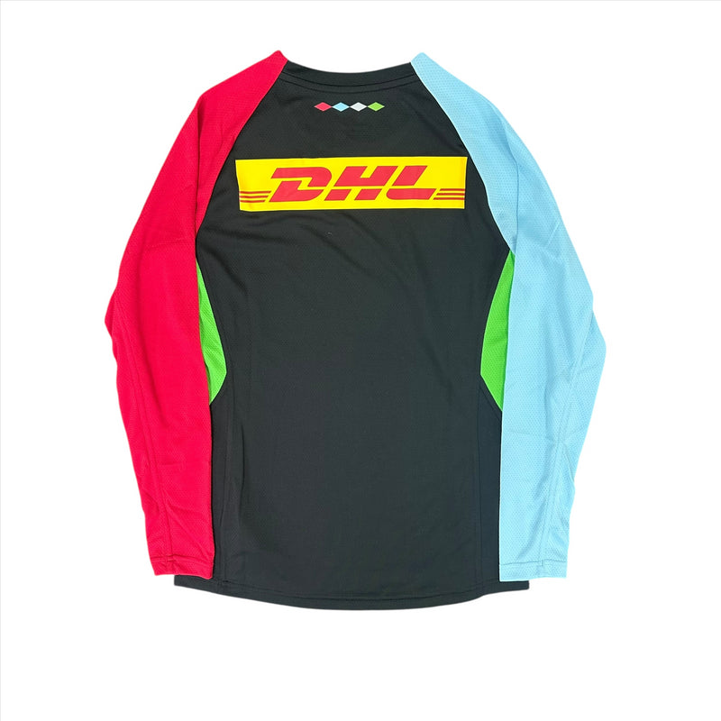 Harlequins Women's Rugby T-Shirt Castore Long Sleeve Top