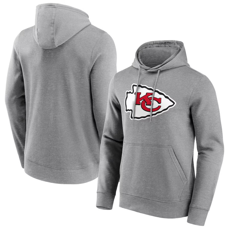 Kansas City Chiefs Hoodie Men's NFL Neutral Colour Logo Top