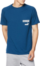 Manchester City Football T-Shirt Men's Puma Casual Top