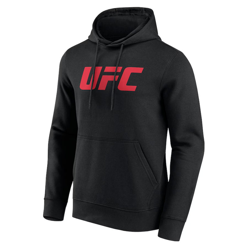 UFC Men's Graphic Hoodie Logo Black/Red Hoodie
