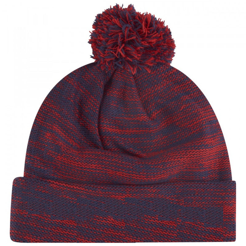 New England Patriots Beanie New Era NFL Adult Red Bobble Hat