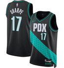 Portland Trail Blazers Jersey Men's Nike Top