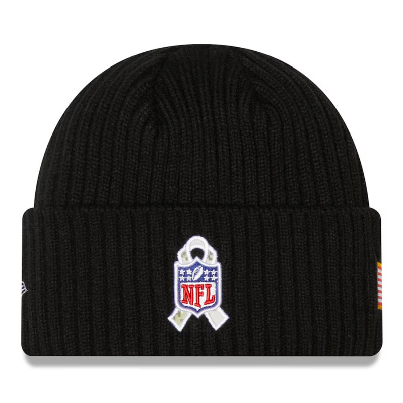 Cleveland Browns Adult Beanie New Era Salute To Service Hat