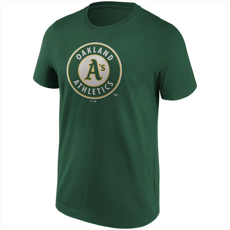 Oakland Athletics Men's T-Shirt MLB Primary Logo Graphic Top