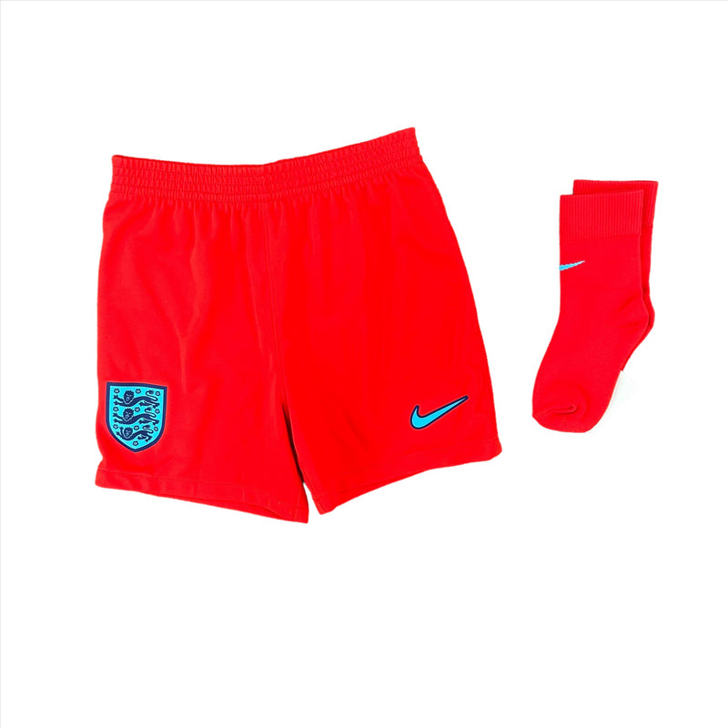 England Infant Football Kit Nike 22/23 Away Shorts & Socks