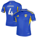 Leeds United Football Shirt Kid's adidas 3rd Top - Ampadu