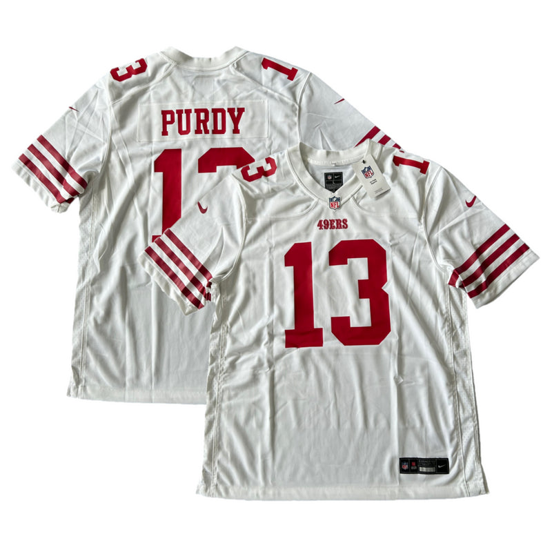 San Francisco 49ers Jersey Men's Nike NFL Road Top - Purdy 13