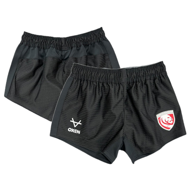 Gloucester Rugby Shorts Oxen Kid's Black Shorts