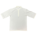 Mitre Mens Polo Shirt Cricket Off White Polo Top