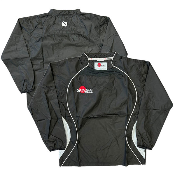 Samurai Men's Rugby Top Black & White Smock Top