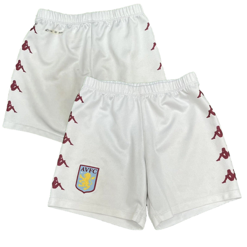 Aston Villa Baby Shorts Kappa 2019/20 Home Football Shorts