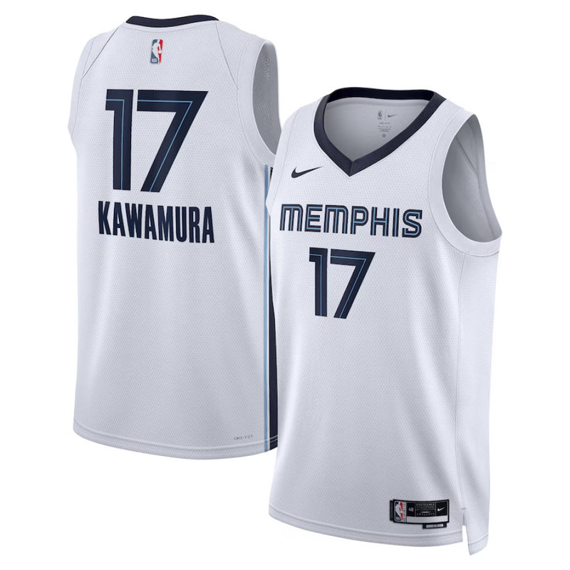 Memphis Grizzlies Kid's Jersey NBA Nike Association - Kawamura