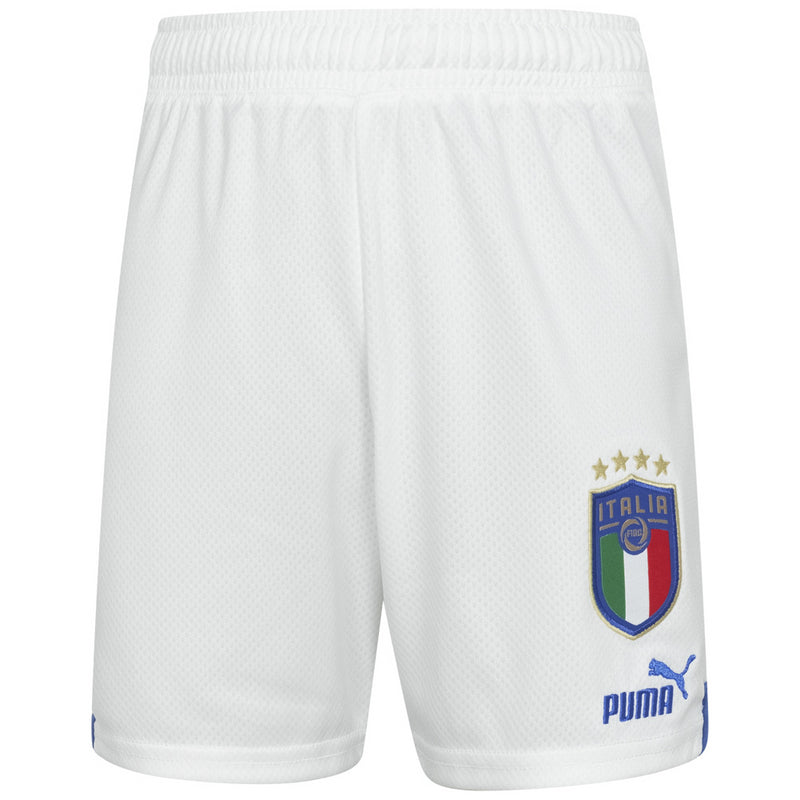 Italy Kid's Football Shorts Puma White Shorts