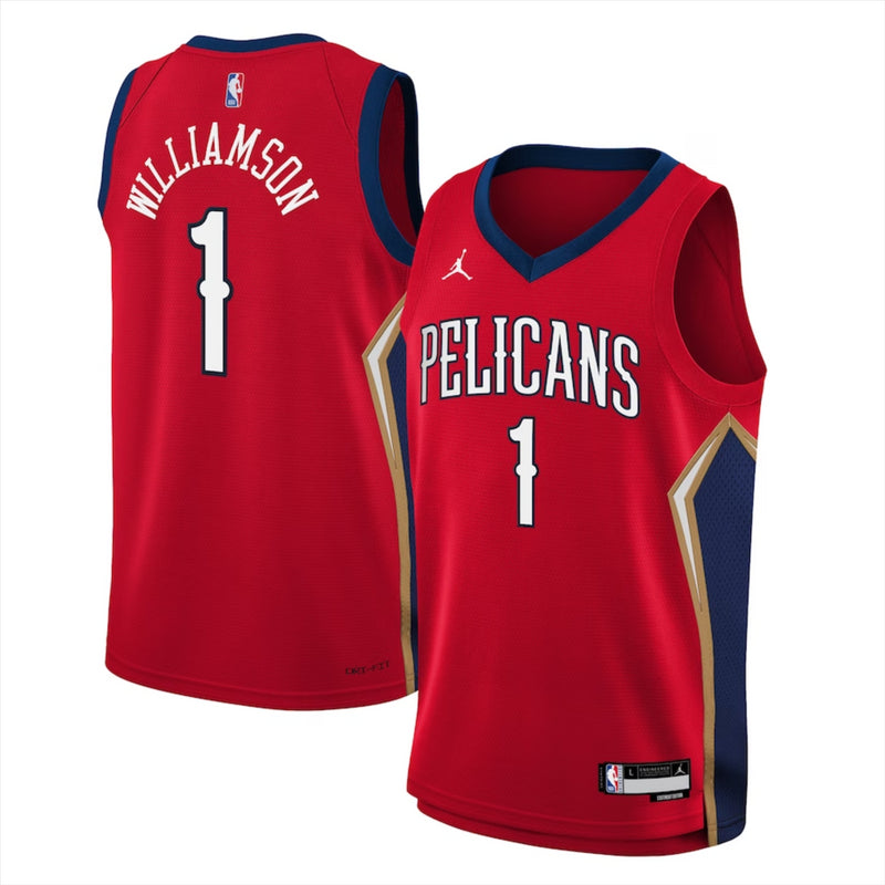 New Orleans Pelicans Jersey Kid's Nike NBA Basketball Shirt Top