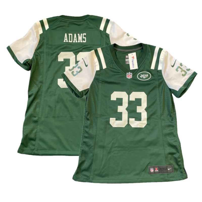 New York Jets Jersey Nike NFL Women's Home Top - Adams 33