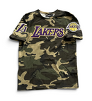 Men's Los Angeles Lakers T-Shirt Pro Standard NBA Camo Tee - New