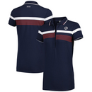 The Open Hugo Boss Polo Top Women's Golf Striped Polo Top