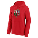 British & Irish Lions Hoodie Rugby Women's Red Graphic Hoodie