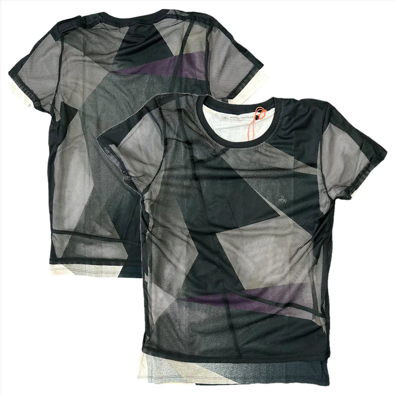 Rudolph Dassler Men's T-Shirt Black Overlay SS T-Shirt