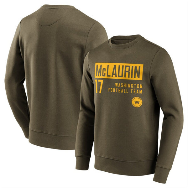 Washington Commanders Men's Sweatshirt NFL N&N McLaurin Logo