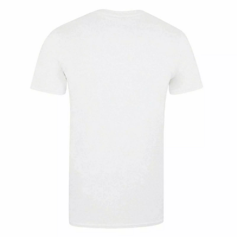 The Mandalorian Men's T-Shirt Star Wars White Logo Top