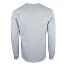 Guiness Harp Men's T-Shirt Grey Logo Long Sleeve Top
